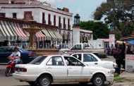 Se inconforman taxistas por reubicación