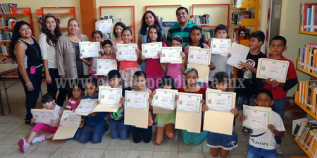 Clausuran cursos de verano en Los Reyes