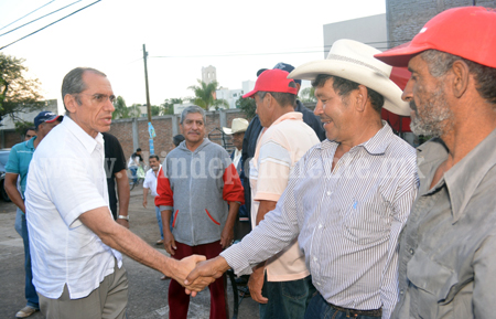 En La Puntita se pavimentara la calle San Rafael: FSS