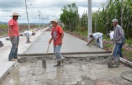 Prosiguen los trabajos en el camino a Flamingos