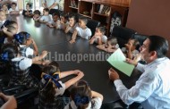 Alumnos del jardín de niños Interamericano visitan el palacio municipal