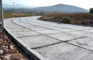 Pavimentan la avenida Universidad en Sahuayo