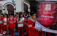 Estudiantes de Cobaem realizan sus jornadas académico-deportivas y culturales en Jiquilpan