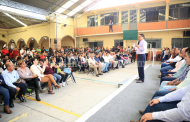 Recorre Gobernador Secundaria que será rehabilitada en Puruándiro