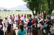 Martín Arredondo visitó a hombres del campo para desarrollar sus propuestas del agro