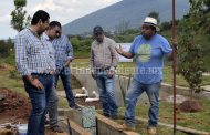 Rafael Melgoza Mercado supervisó planta de tratamiento de aguas residuales