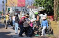 MÁS DE 1 TONELADA DE BASURA COLECTADA EN 4TA BRIGADA DE LIMPIEZA