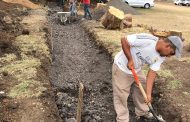 Obras Públicas construye fosa de salto de longitud en la Justo Sierra