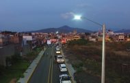 Gobierno local inaugura obra de iluminación del Par Vial Juárez