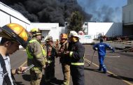 Atiende PC Estatal incendio en Ciudad Industrial; aplican protocolo preventivo