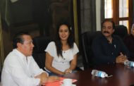 Rector  de la UIIM, agradece gestiones de Martín Samaguey y Tere Mora