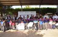 AGRADECEN ESTUDIANTES A ALCALDESA ADRIANA POR REHABILITACIÓN DE TECHUMBRE