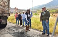 ATIENDEN BACHES EN CALZADA JACONA Y CARRETERA A LOS REYES