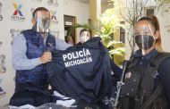 Ángel Macías realizó entrega de uniformes y equipo táctico a policías de Ixtlán