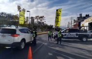 Mantiene SSP tareas preventivas en 11 municipios con Bandera Amarilla