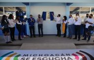 Entrega Gobernador obras educativas en La Piedad