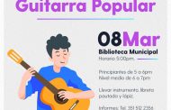 Impartirán “taller de guitarra popular 2022”