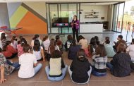 Instituto Municipal de la Mujer llevó plática a estudiantes del Colegio Cumbres