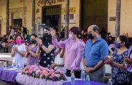 Rinden homenaje a las mujeres en Tangancícuaro