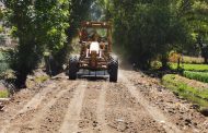 Mejoraron caminos saca cosechas de La Estancia de Amezcua