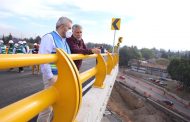 Apertura Bedolla puente elevado del Distribuidor Vial de Salida a Salamanca