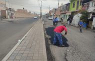 Mantienen e intensifican bacheo en calles y avenidas