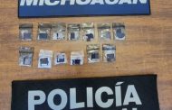 SSP detiene a presunto distribuidor de droga, en Zamora