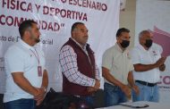 Recibe Alcalde Equipo Deportivo por parte de CECUFID