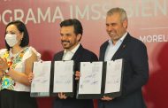 Firman autoridades del gobierno federal y Bedolla acuerdo para ampliar el Programa IMSS-Bienestar en el estado