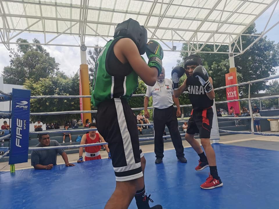 Unidad deportiva el Chamizal fue sede de mega práctica de box