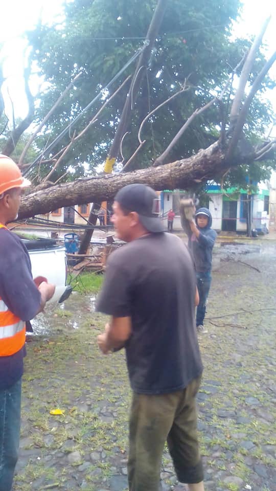 Atienden con prontitud contingencias por lluvias en Jacona