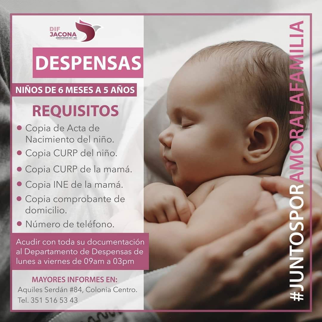 Mañana viernes 2 de septiembre último día para inscribir al padrón a niños y niñas en Jacona