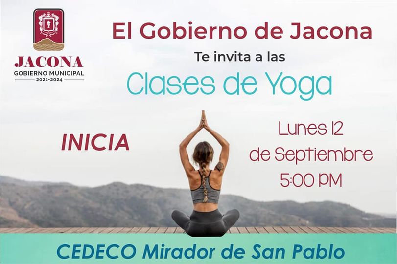 En Jacona invitan a clases de Yoga