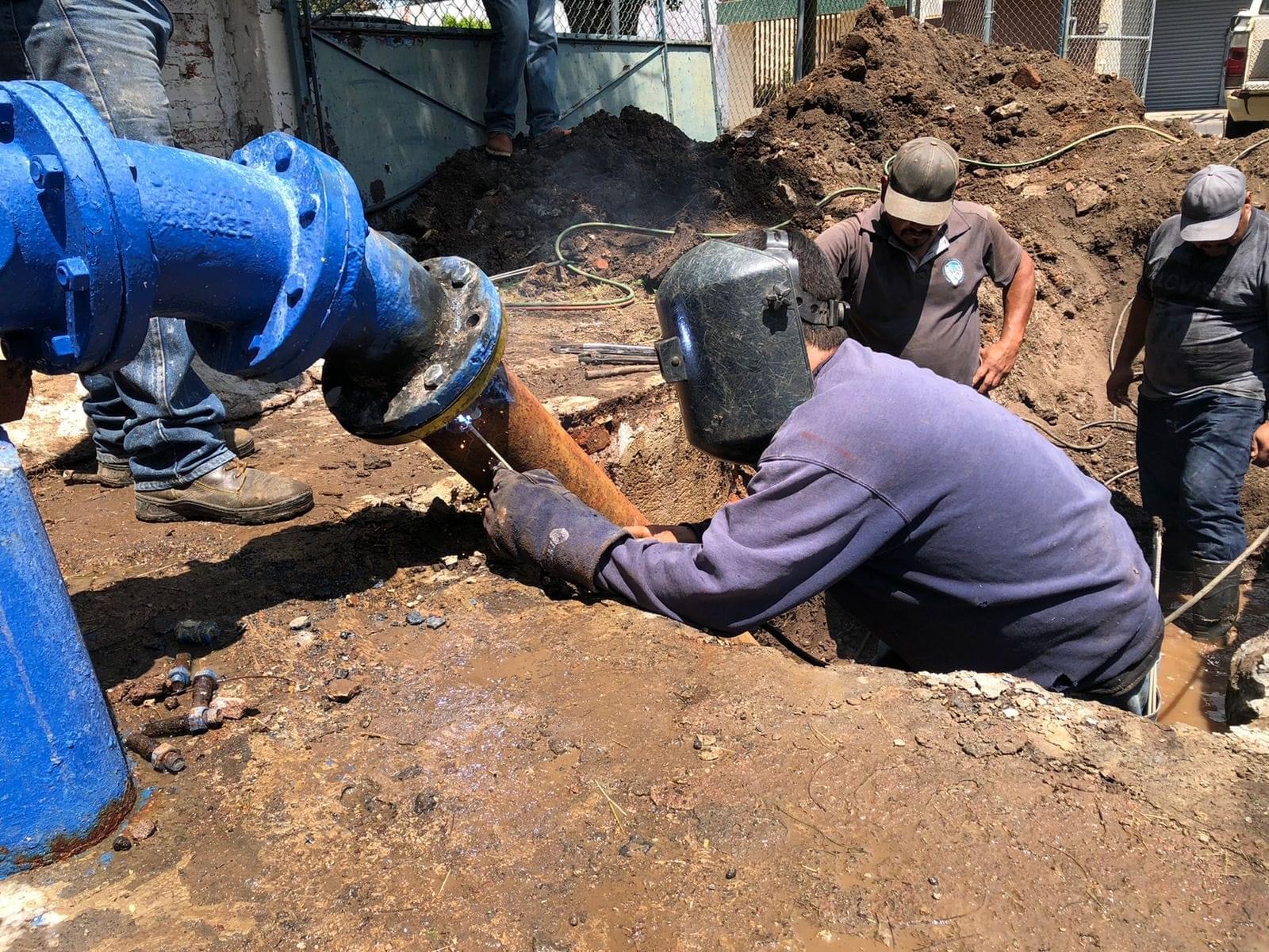 Realizan mantenimiento a fuentes de abastecimiento de Jardinadas y Los Laureles