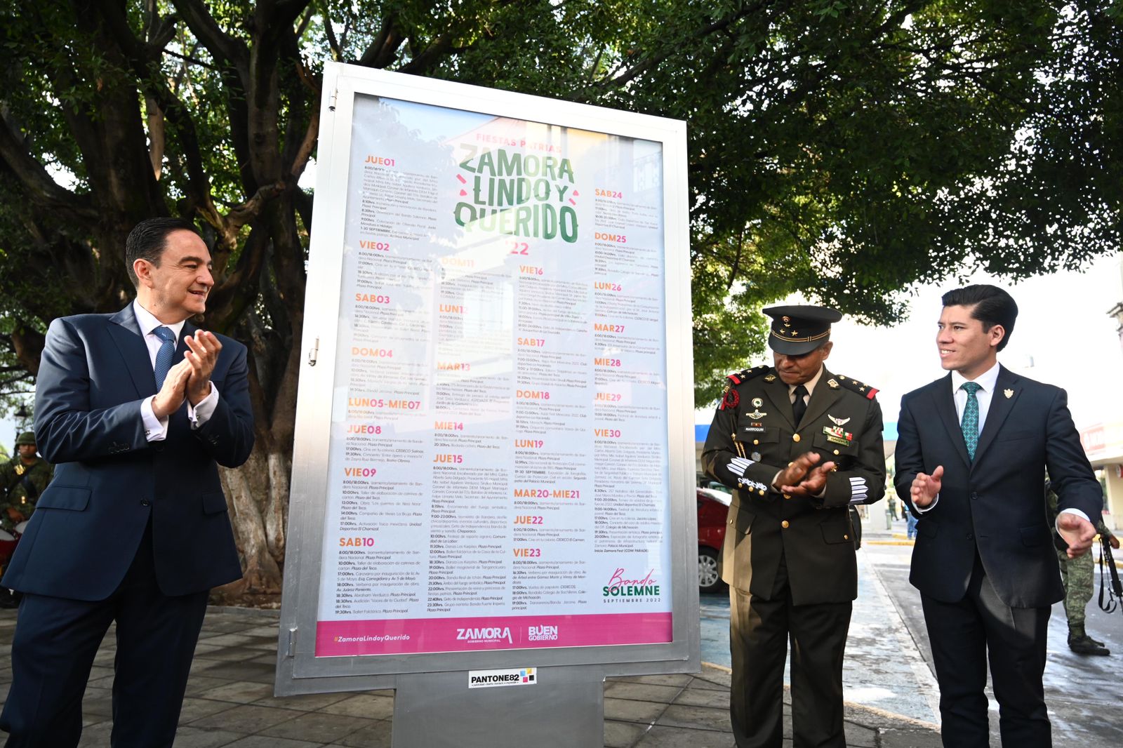 Inician Festejos Patrios Zamora Lindo y Querido