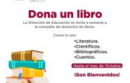 Gobierno de Tangancícuaro inicia campaña “Dona un libro”