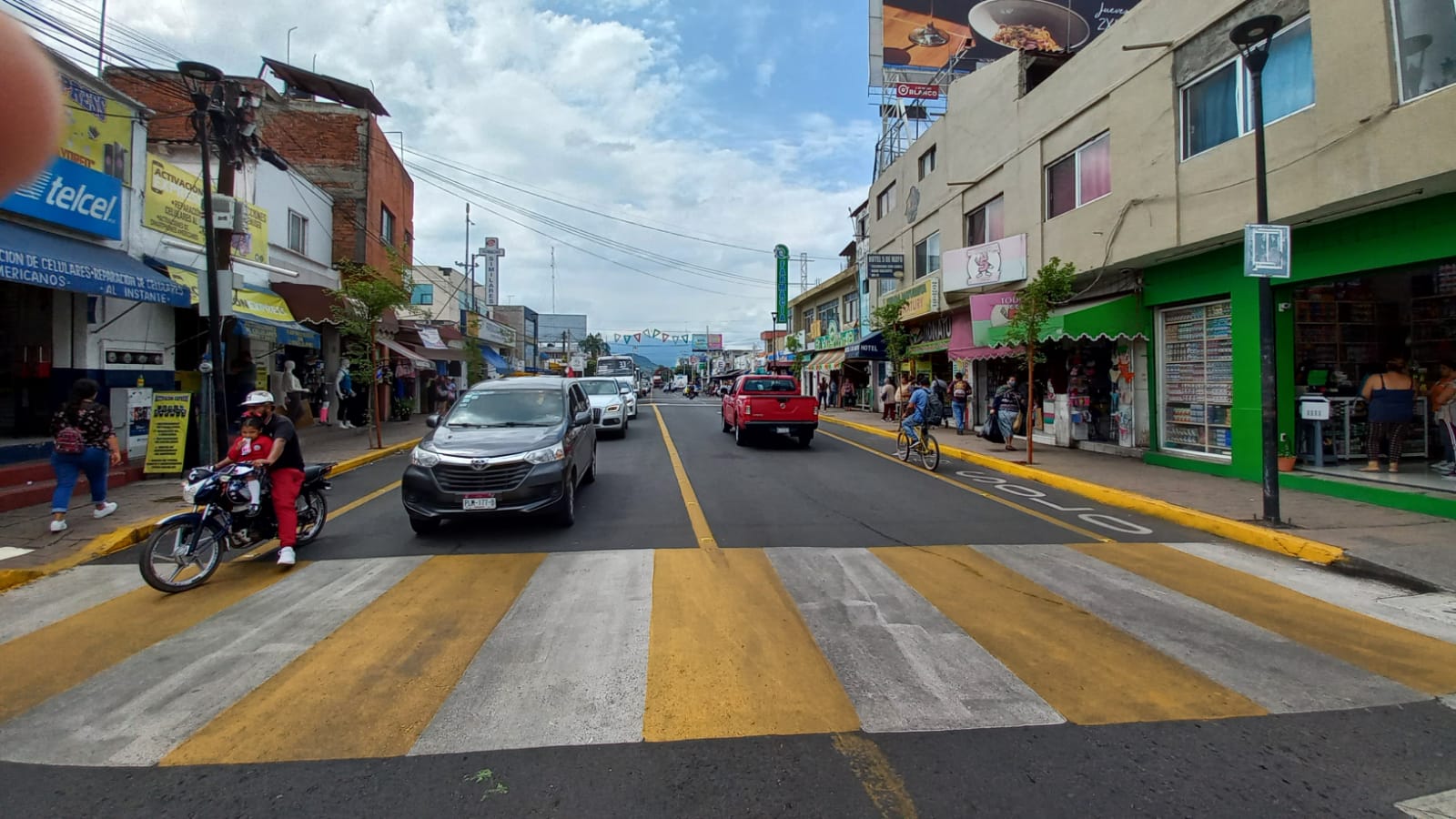 Nueva movilidad en 5 de mayo funcionará con el apoyo de la población y comerciantes