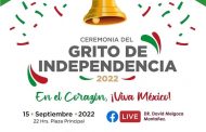 El presidente Dr. David Melgoza Montañez efectuará la ceremonia grito de independencia en Tangancícuaro