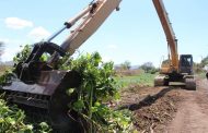 Está casi concluida limpieza de drenes, canales y Río Duero