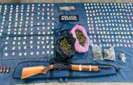 Guardia Civil y Policía Municipal, detienen a cuatro en Jacona con vehículo, arma y drogas