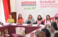 Cerrar filas en la lucha contra el cáncer de mama con decisión y convicción, exhorta Julieta García Zepeda