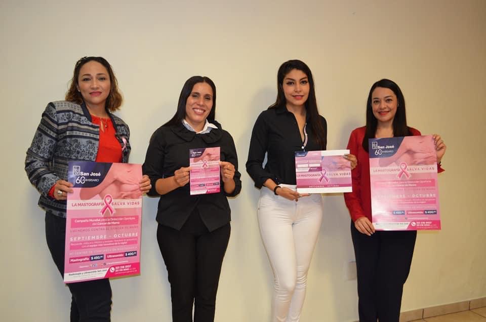 En Jacona abren campaña para detección oportuna de cáncer de mamá