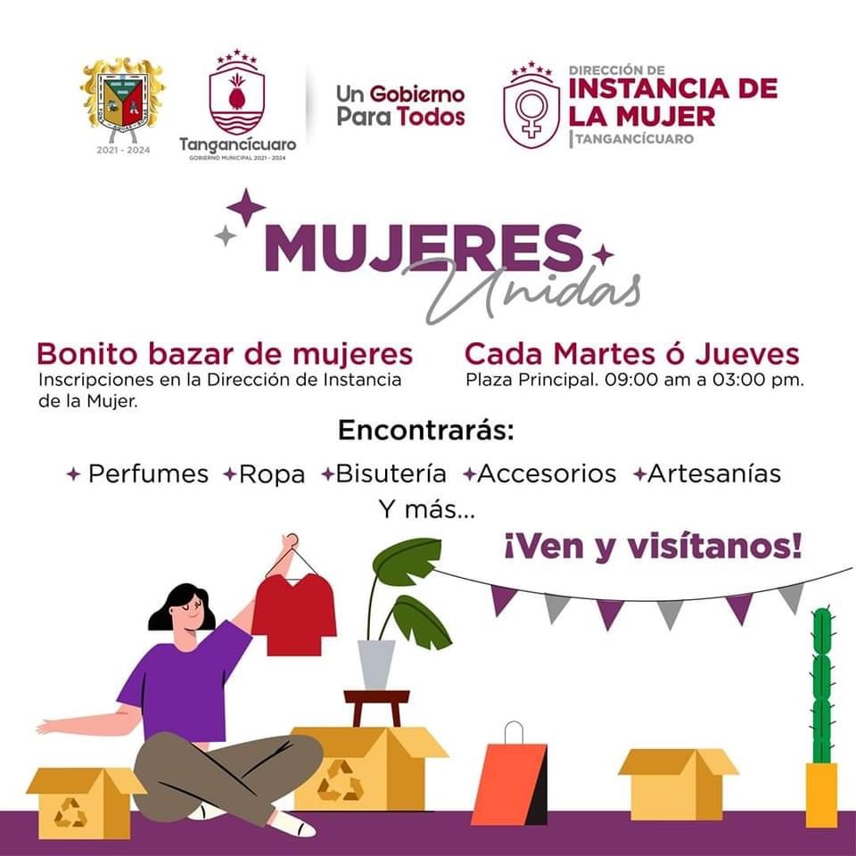 Tangancícuaro abre inscripciones para el bonito bazar de mujeres”