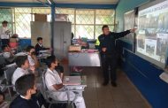 Llevaron curso de Educación Vial a escuela “Justo Sierra”