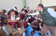 Realizan actividades sobre cuidado y ahorro de agua potable en la primaria Juana de Asbaje