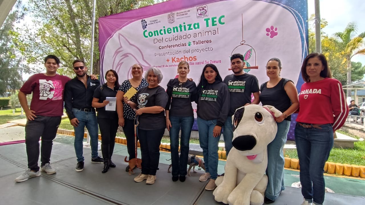 Tec Zamora apuesta por una cultura del cuidado animal, realiza concientización