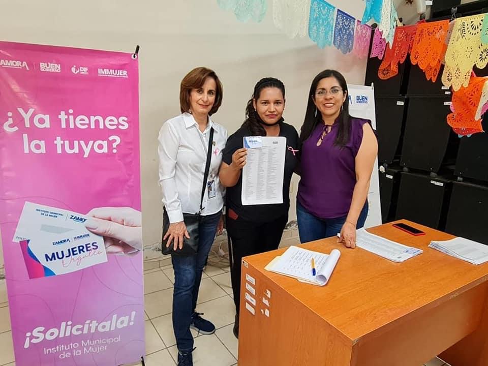 Mil 320 zamoranas han sido beneficiadas con el programa “Mujeres Orgullo”