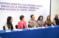 Instalan Sistema Municipal para prevenir, atender, sancionar y erradicar violencia contra mujeres