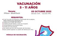 En Tangancícuaro continúa el proceso de vacunación, ahora para niños de 5 a 11 años