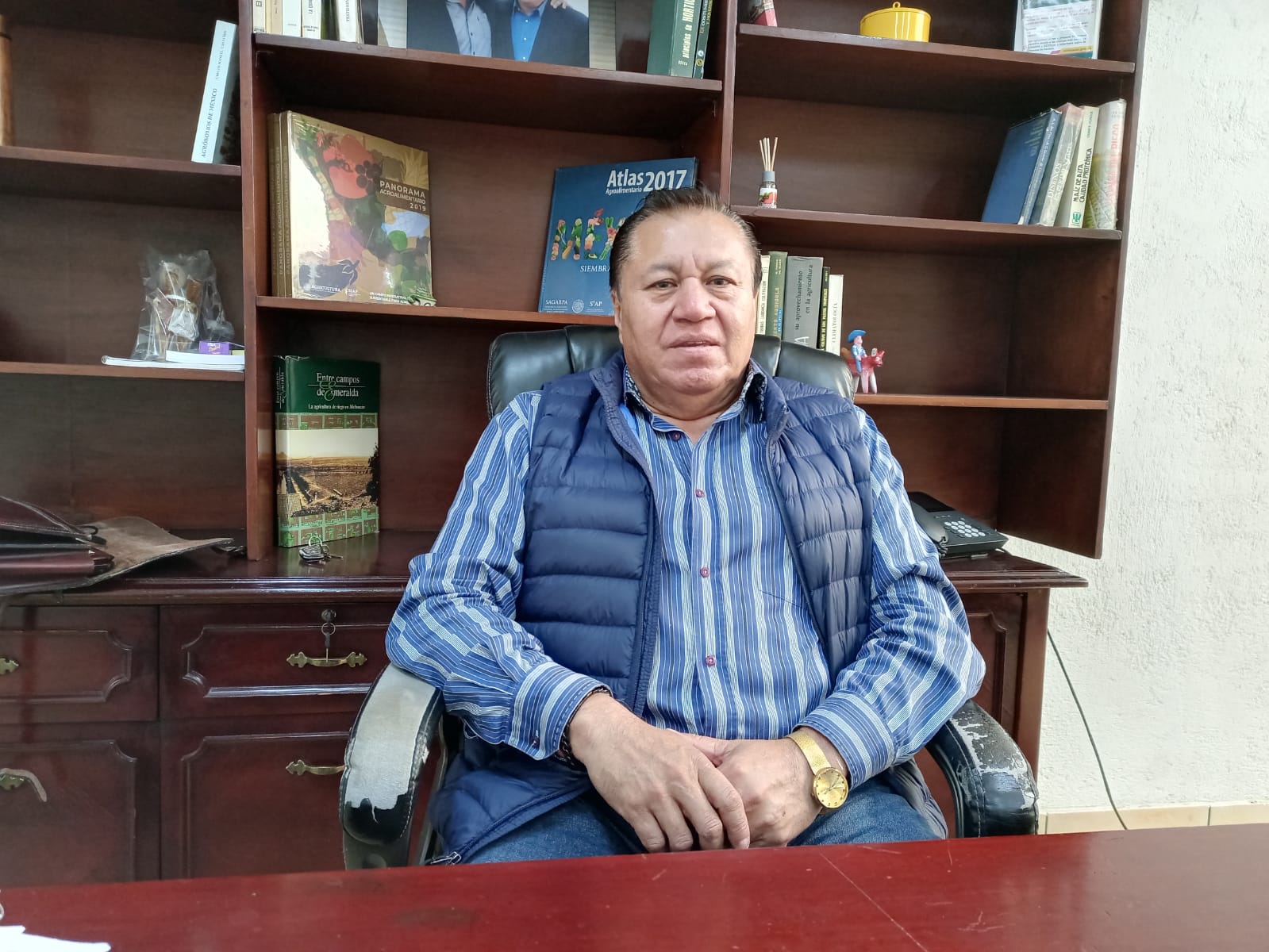 Armando Contreras es el nuevo encargado del distrito de Desarrollo Rural 088 de Zamora